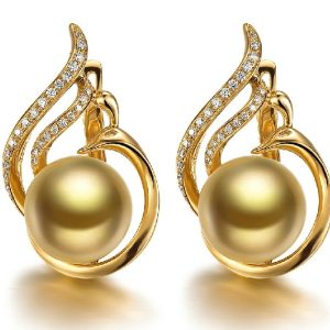 S925 Silver Shell Bead Earrings