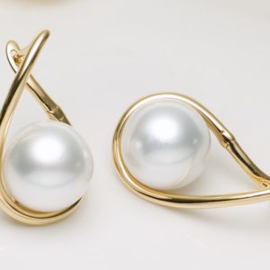 S925 Silver Shell Pearl Earrings